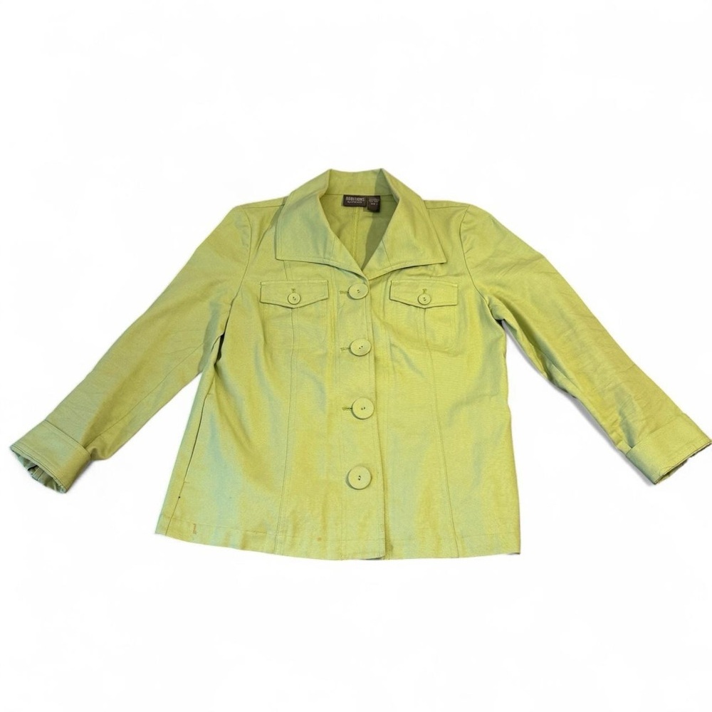 Chico's Light Green Blazer - Picture 3 of 8